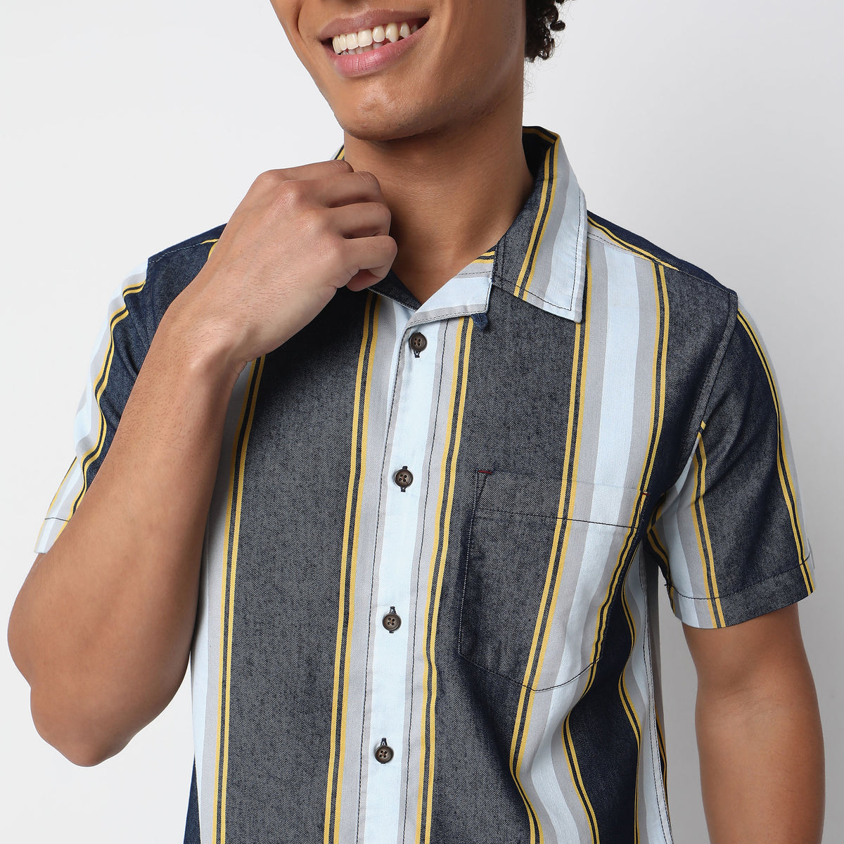 Regular Fit Striped Shirt