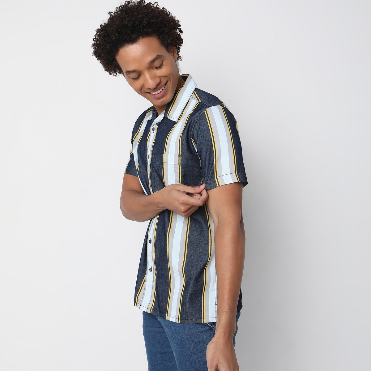 Regular Fit Striped Shirt