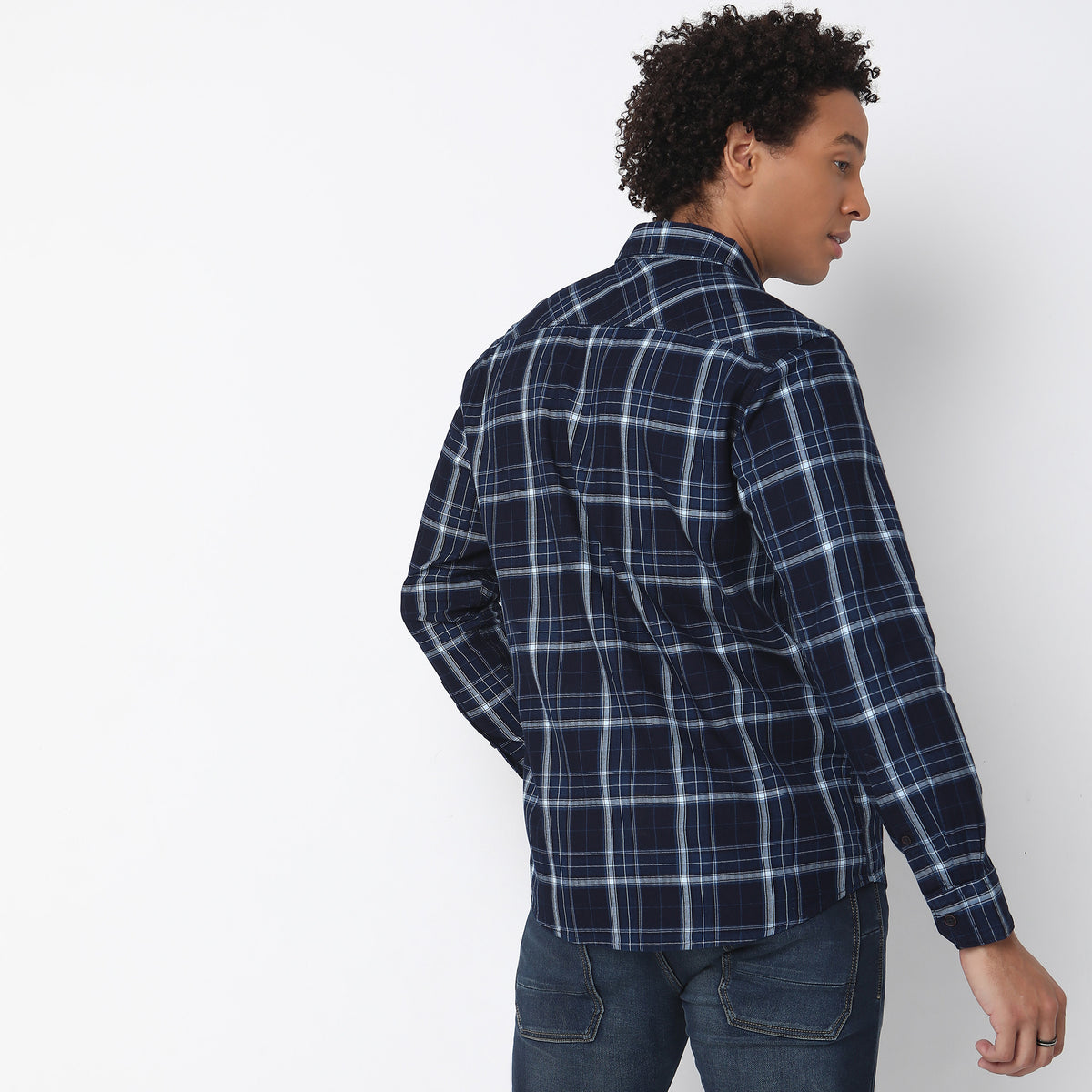 Regular Fit Checkered Shirt