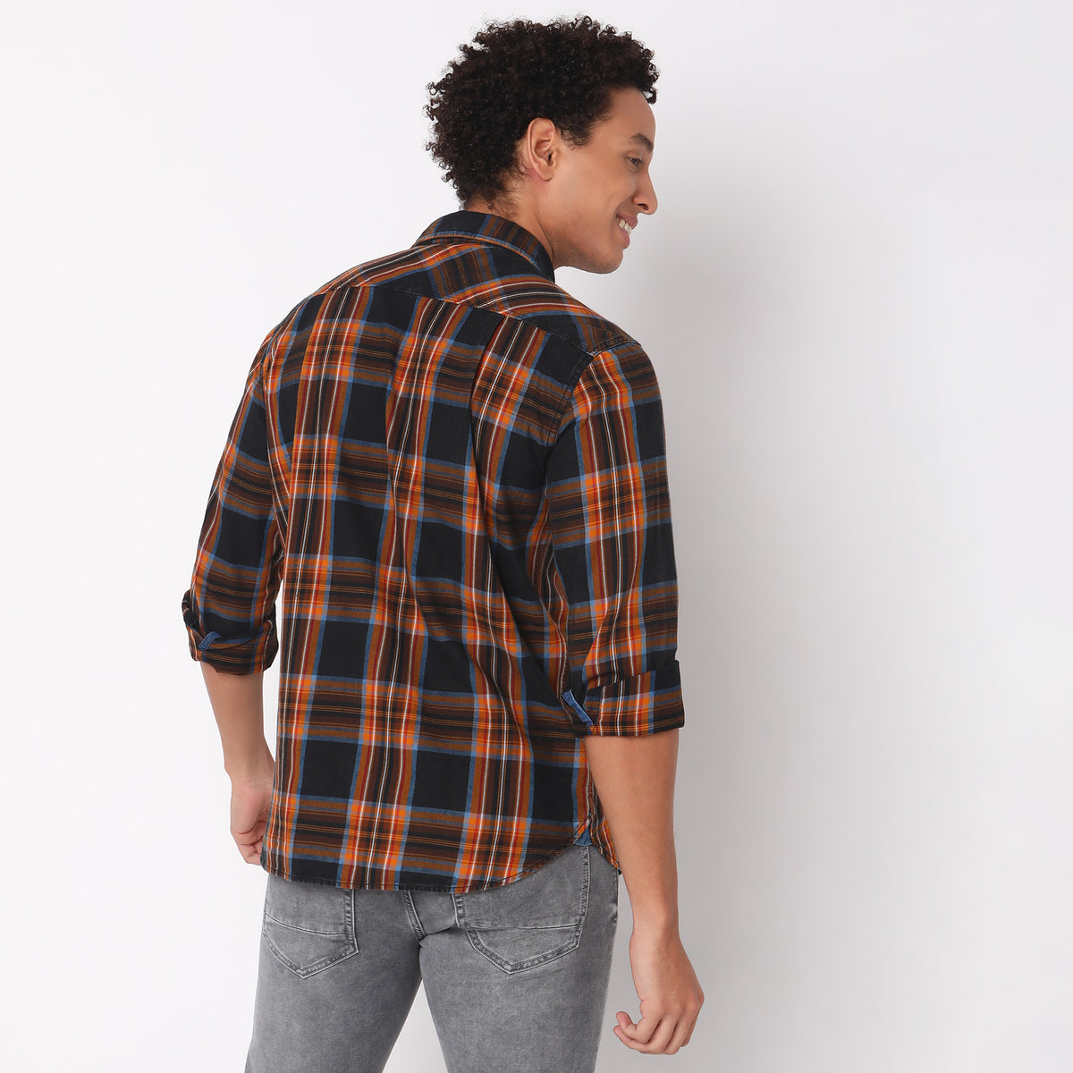 Regular Fit Checkered Shirt