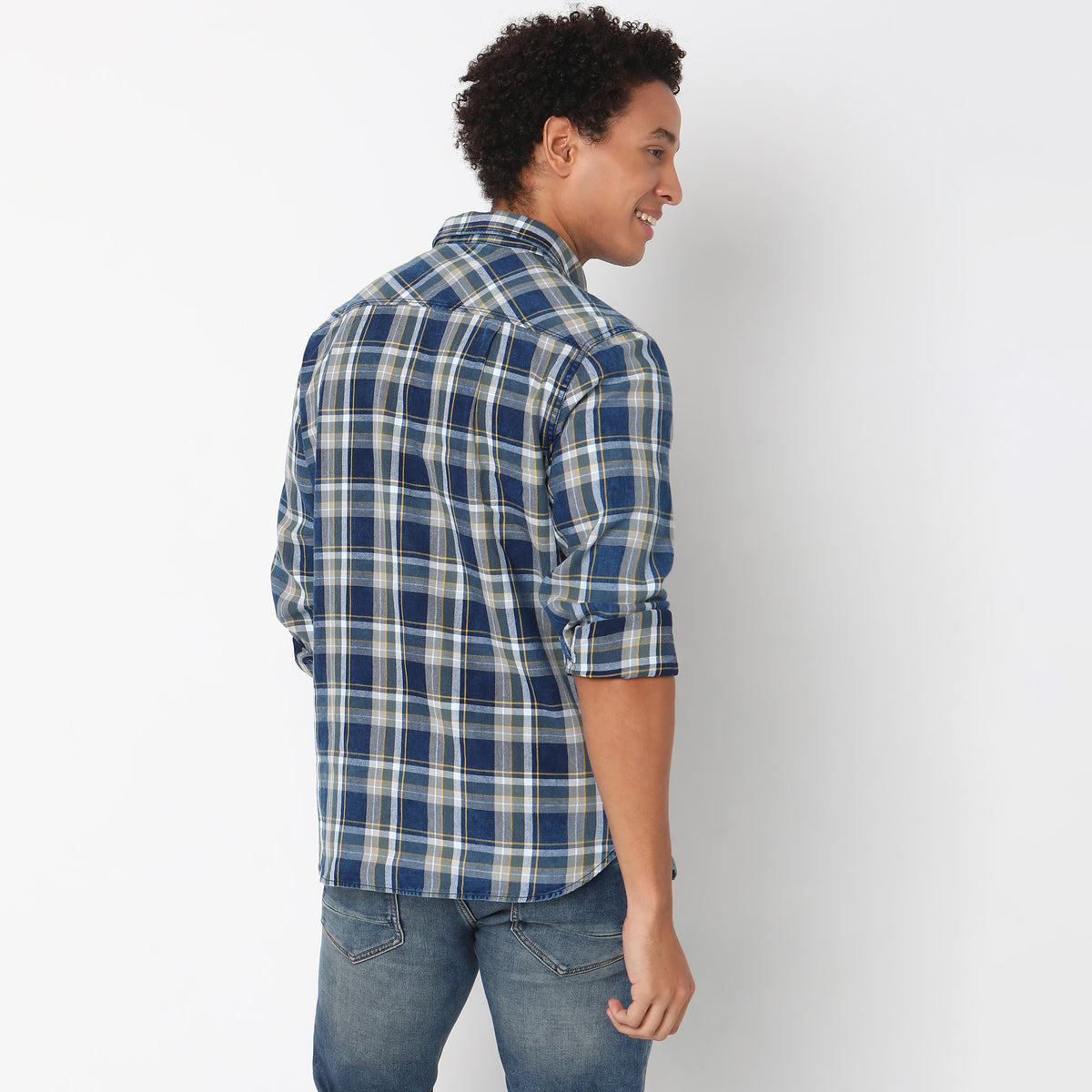 Regular Fit Checkered Shirt