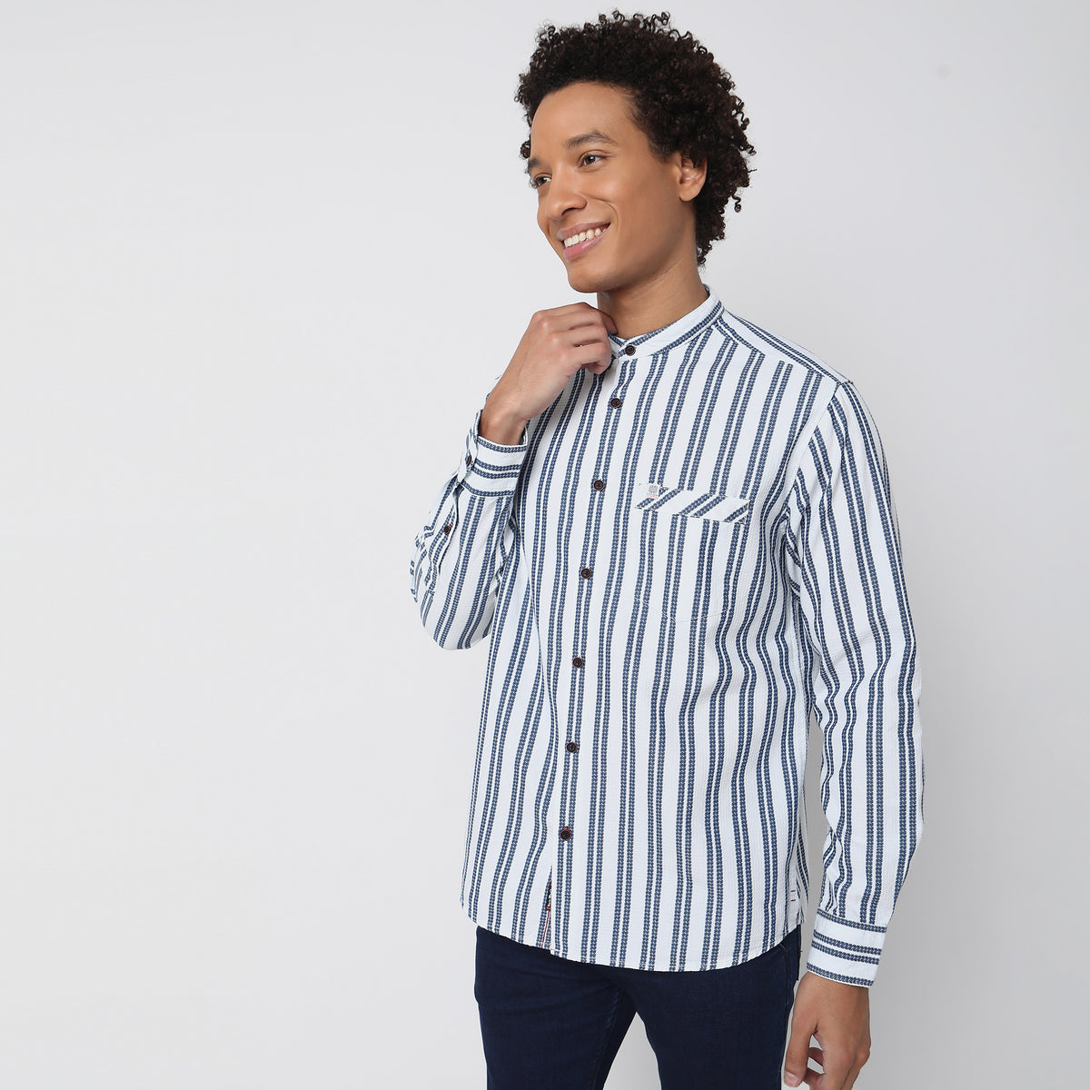 Regular Fit Striped Shirt