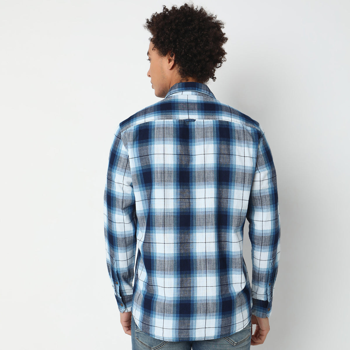 Regular Fit Checkered Shirt