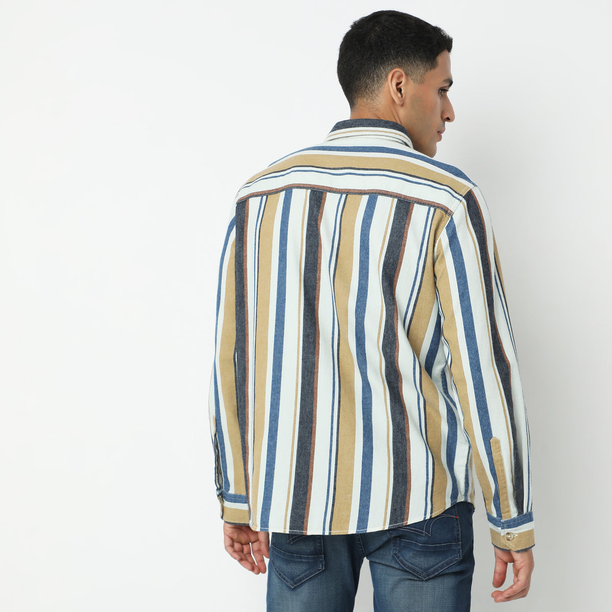 Regular Fit Striped Shirt