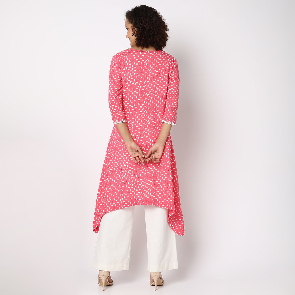 Flare Fit Printed Kurta