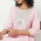 Flare Fit Embellished Kurta