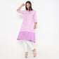 Flare Fit Embroidered Kurta
