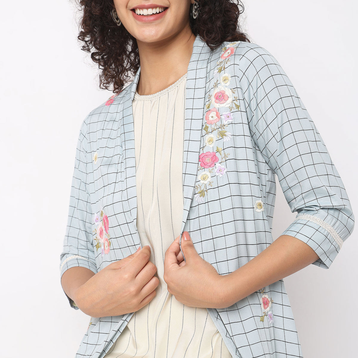 Flare Fit Printed Kurta