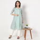 Straight Fit Floral Kurta