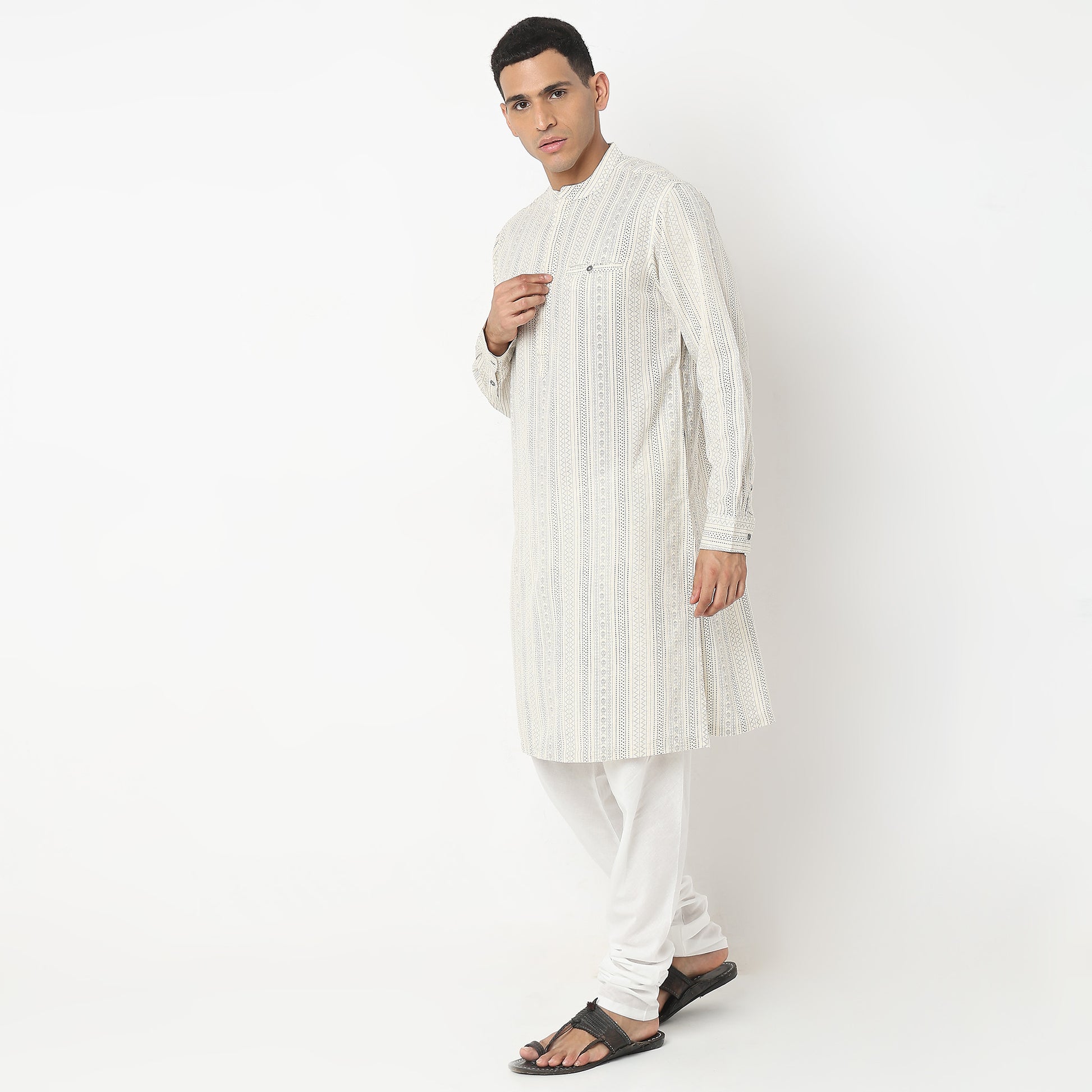 Regular Fit Printed Kurta