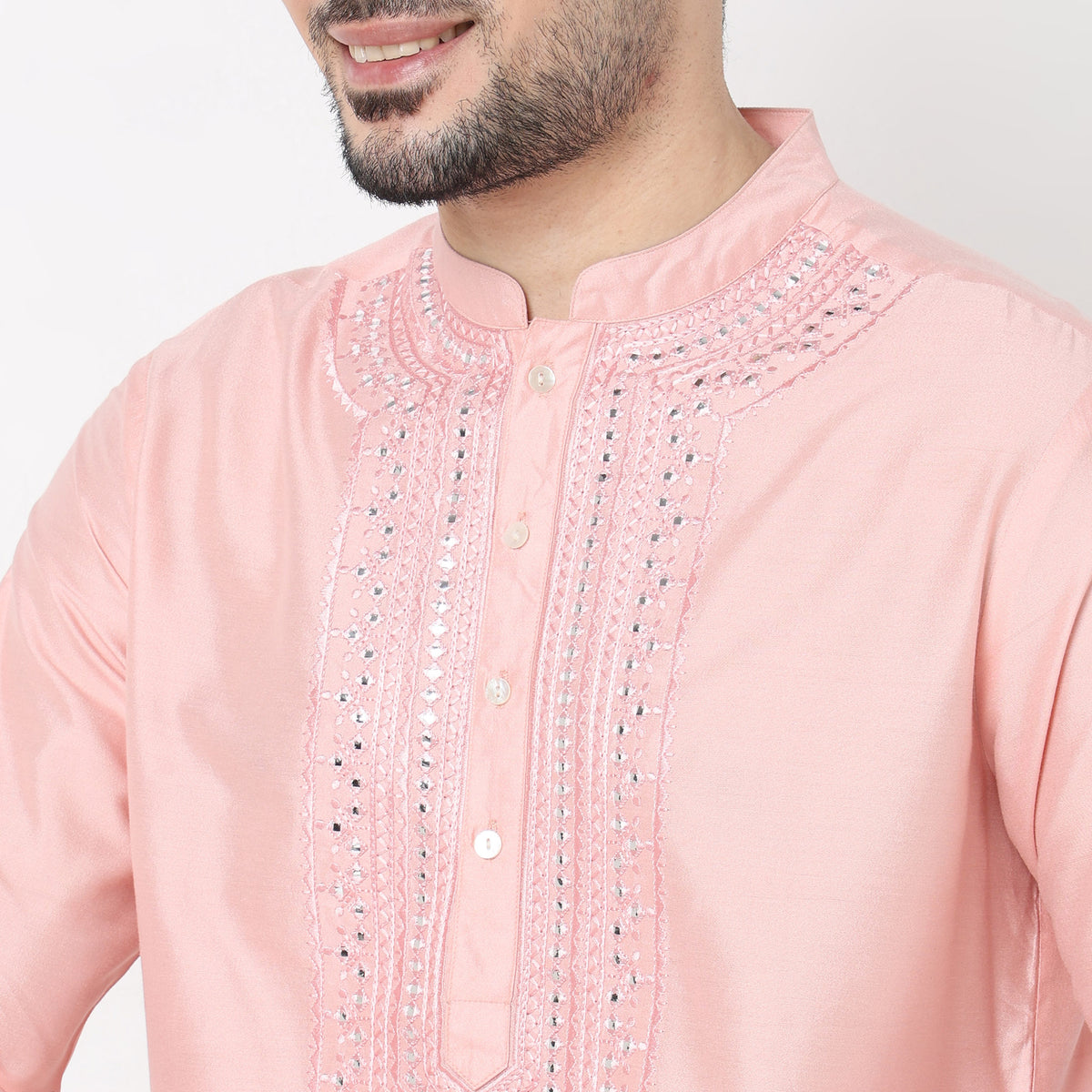 Regular Fit Embellished Kurta