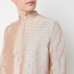 Regular Fit Embroidered Kurta