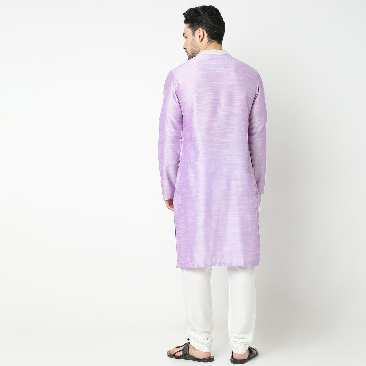 Regular Fit Embroidered Kurta