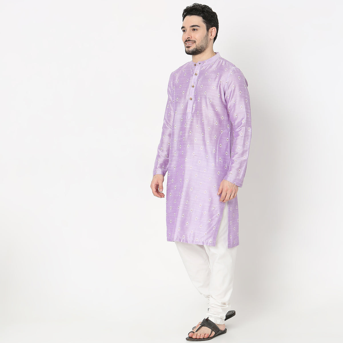 Regular Fit Embellished Kurta