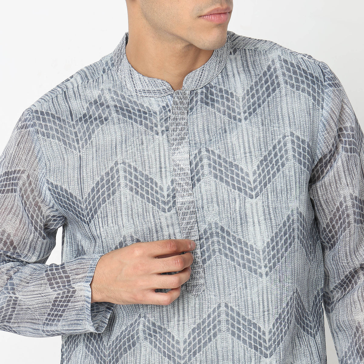 Regular Fit Printed Kurta