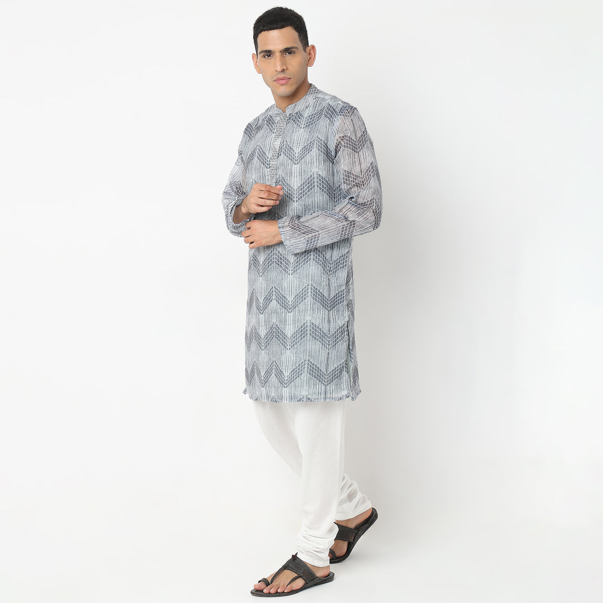 Regular Fit Printed Kurta