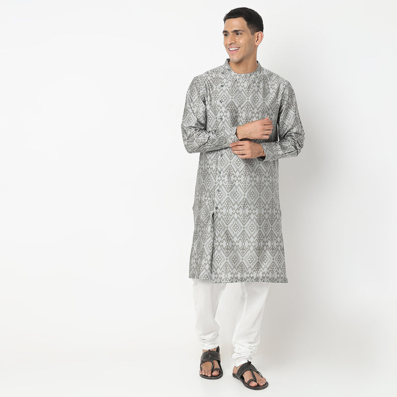 Regular Fit Printed Kurta