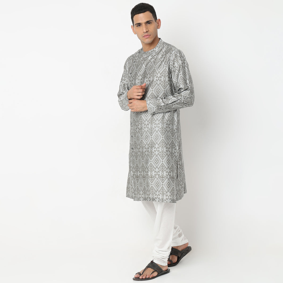 Regular Fit Printed Kurta