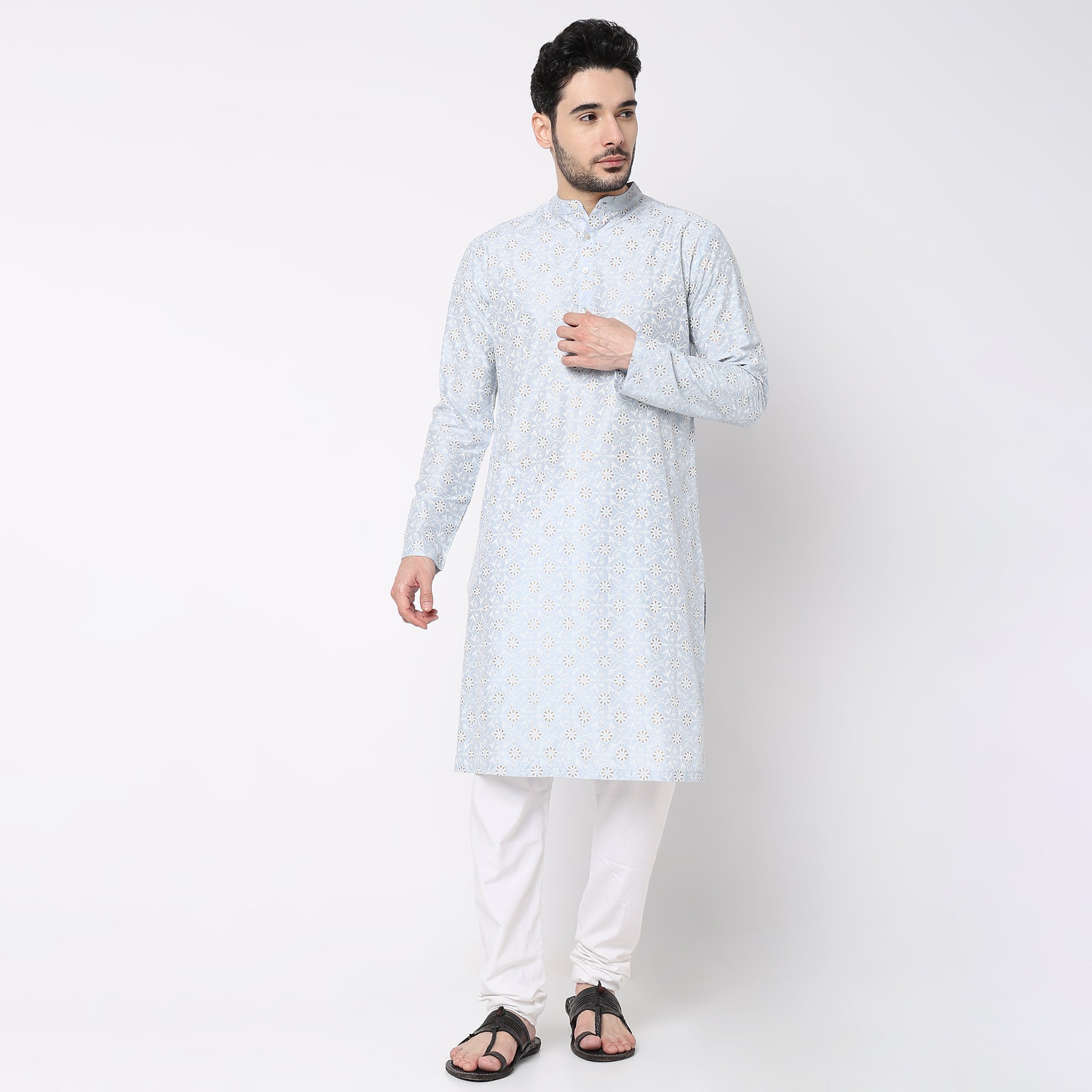 Regular Fit Printed Kurta