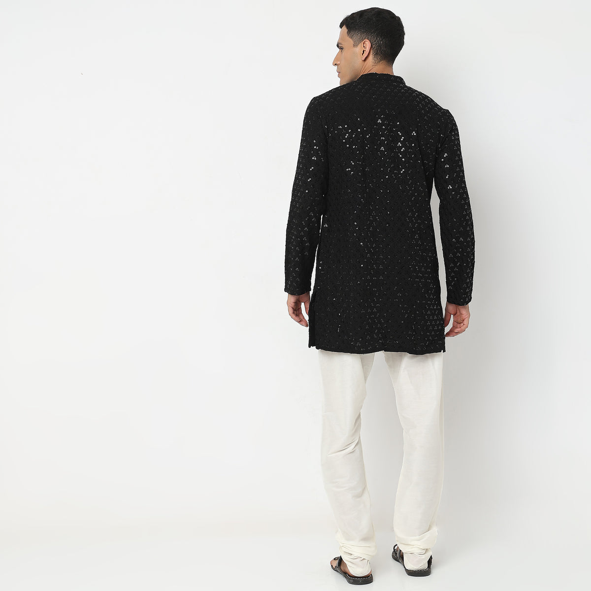 Regular Fit Embellished Kurta