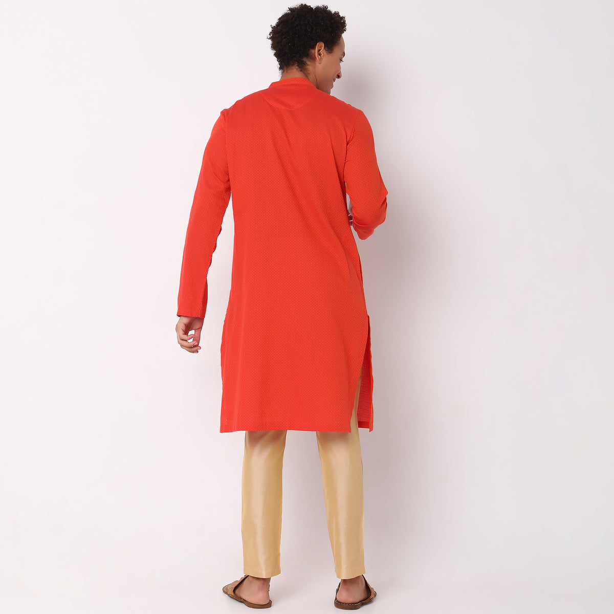 Regular Fit Solid Kurta