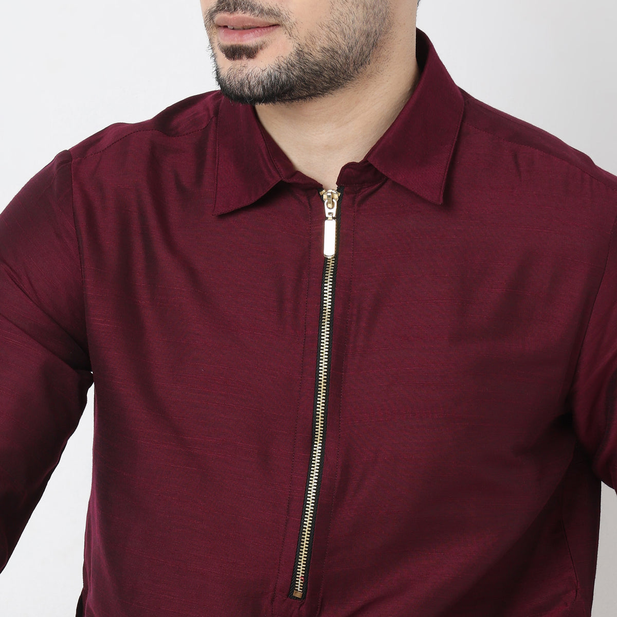 Regular Fit Solid Kurta