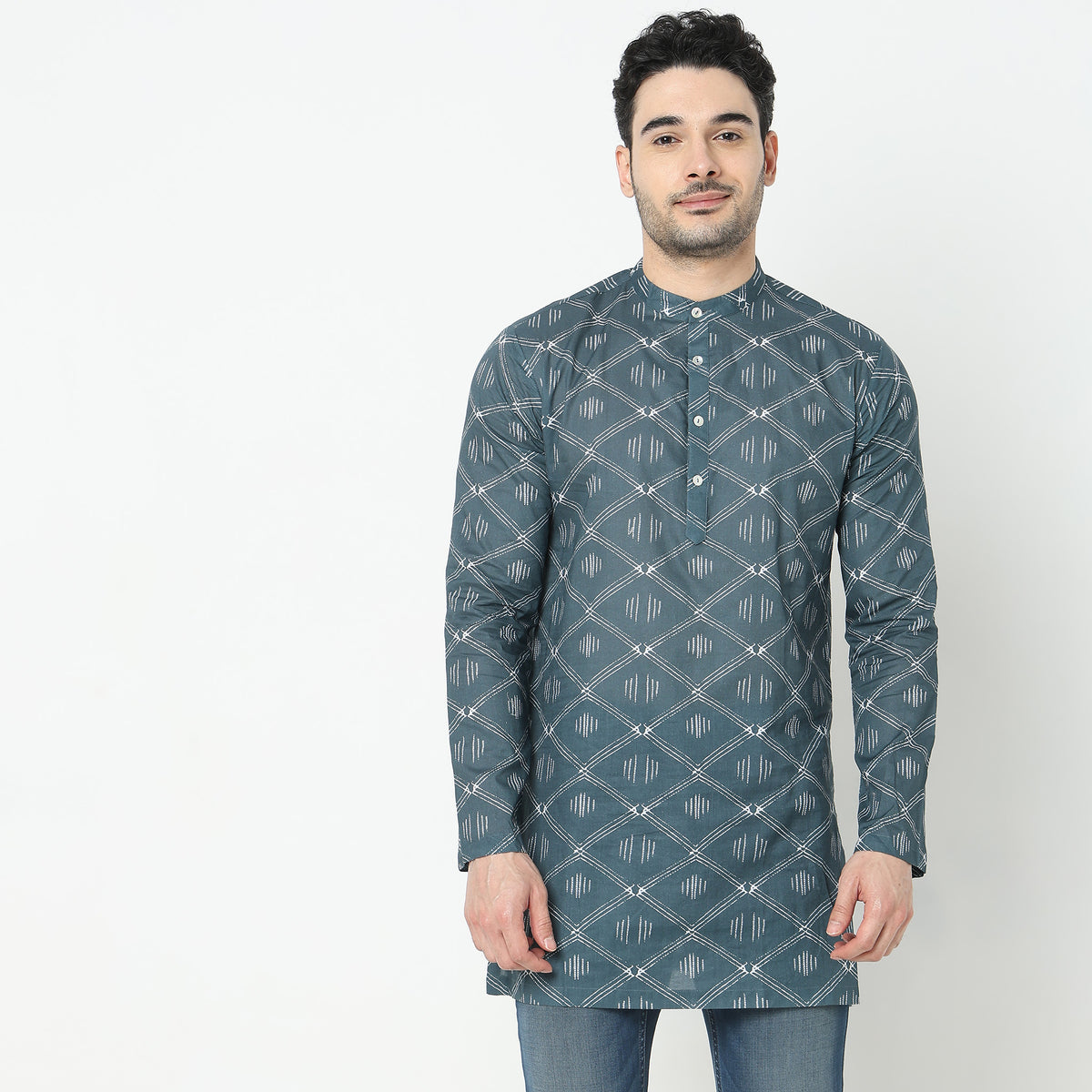 Regular Fit Printed Kurta