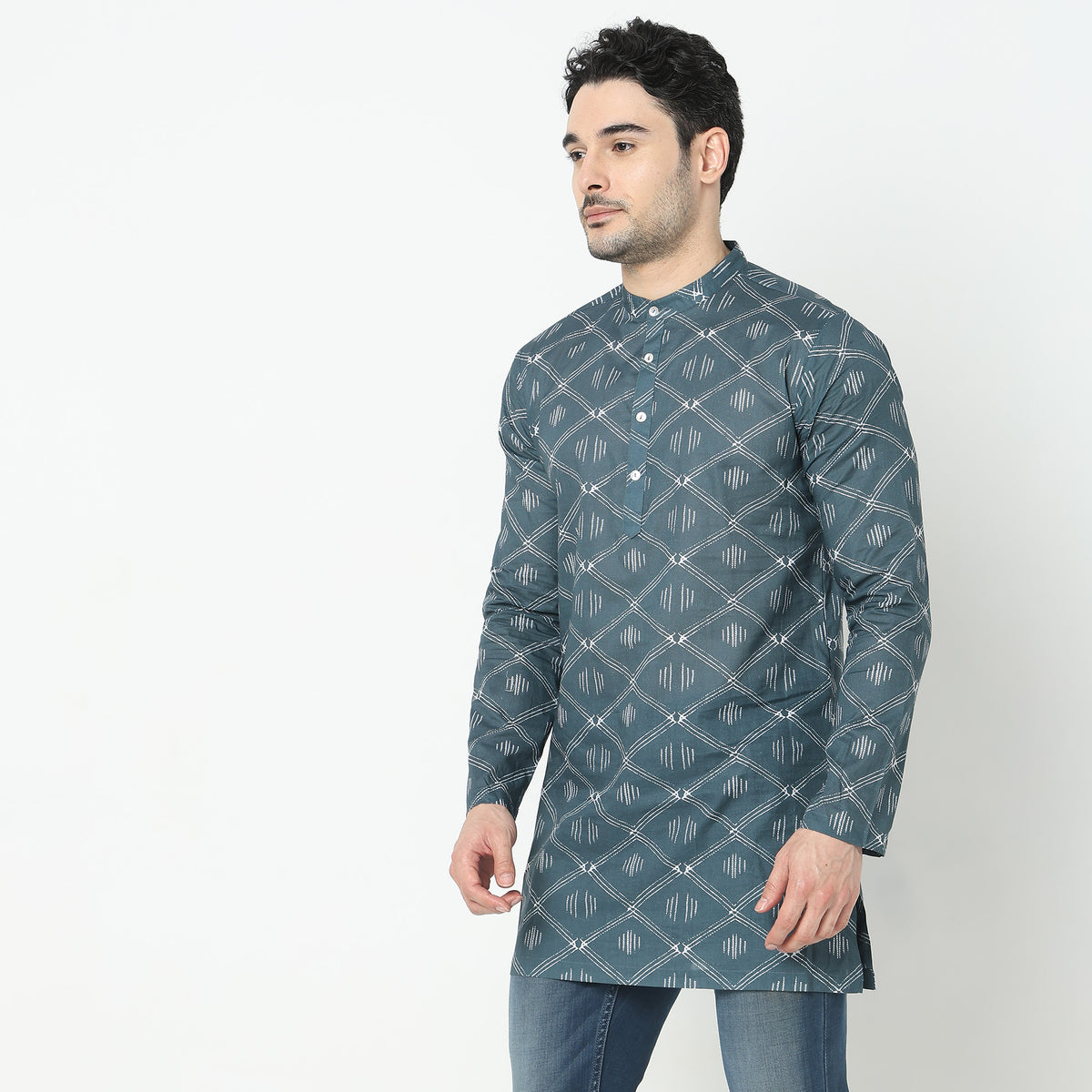 Regular Fit Printed Kurta