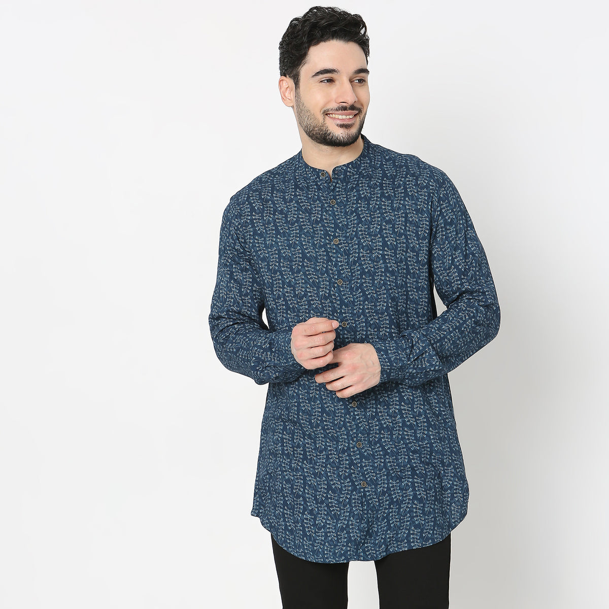 Regular Fit Printed Kurta