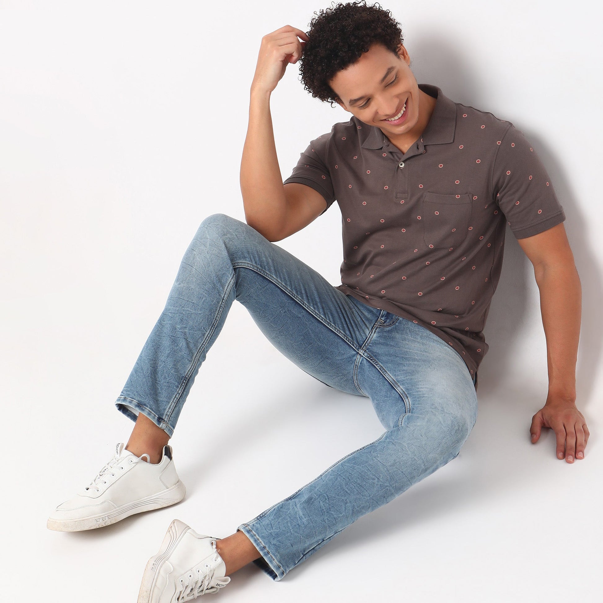 Girl's Regular Fit Printed Top