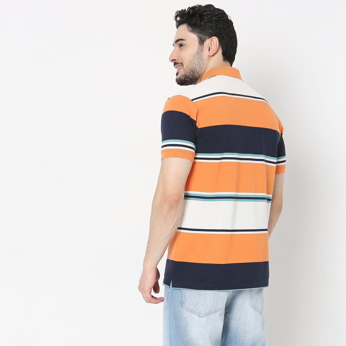 Regular Fit Striped T-Shirt