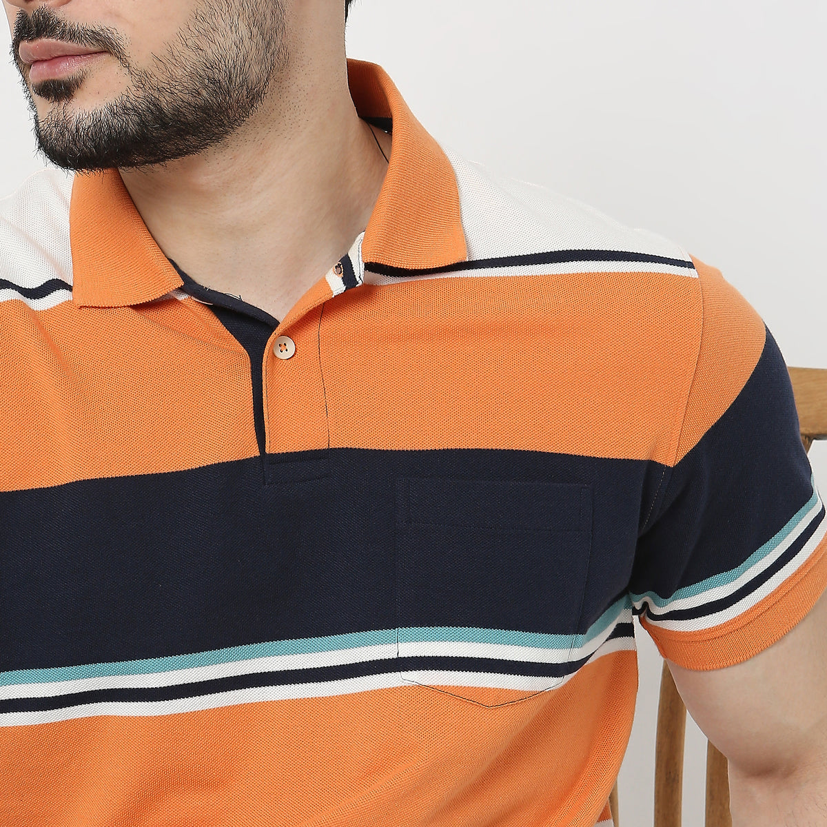 Regular Fit Striped T-Shirt