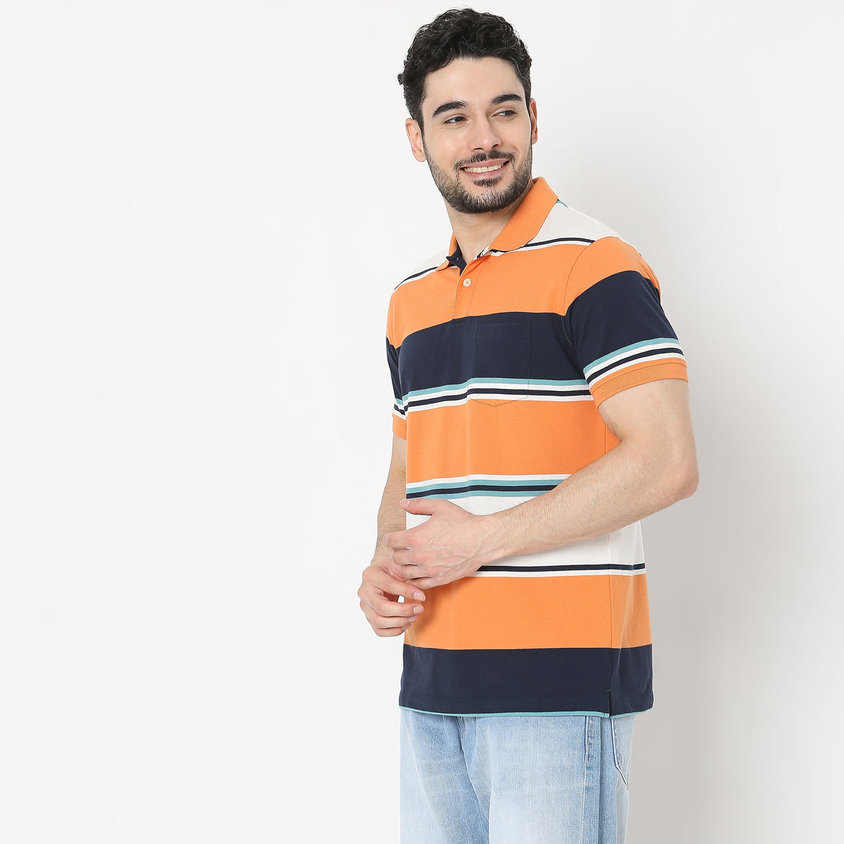 Regular Fit Striped T-Shirt