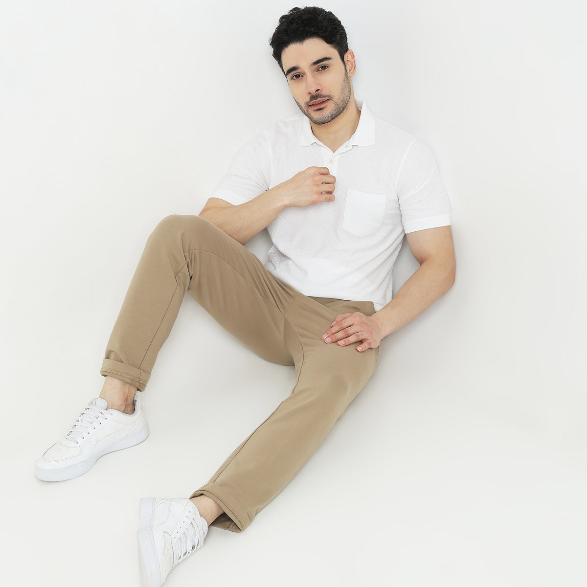 Regular Fit Structured Polo T-Shirt