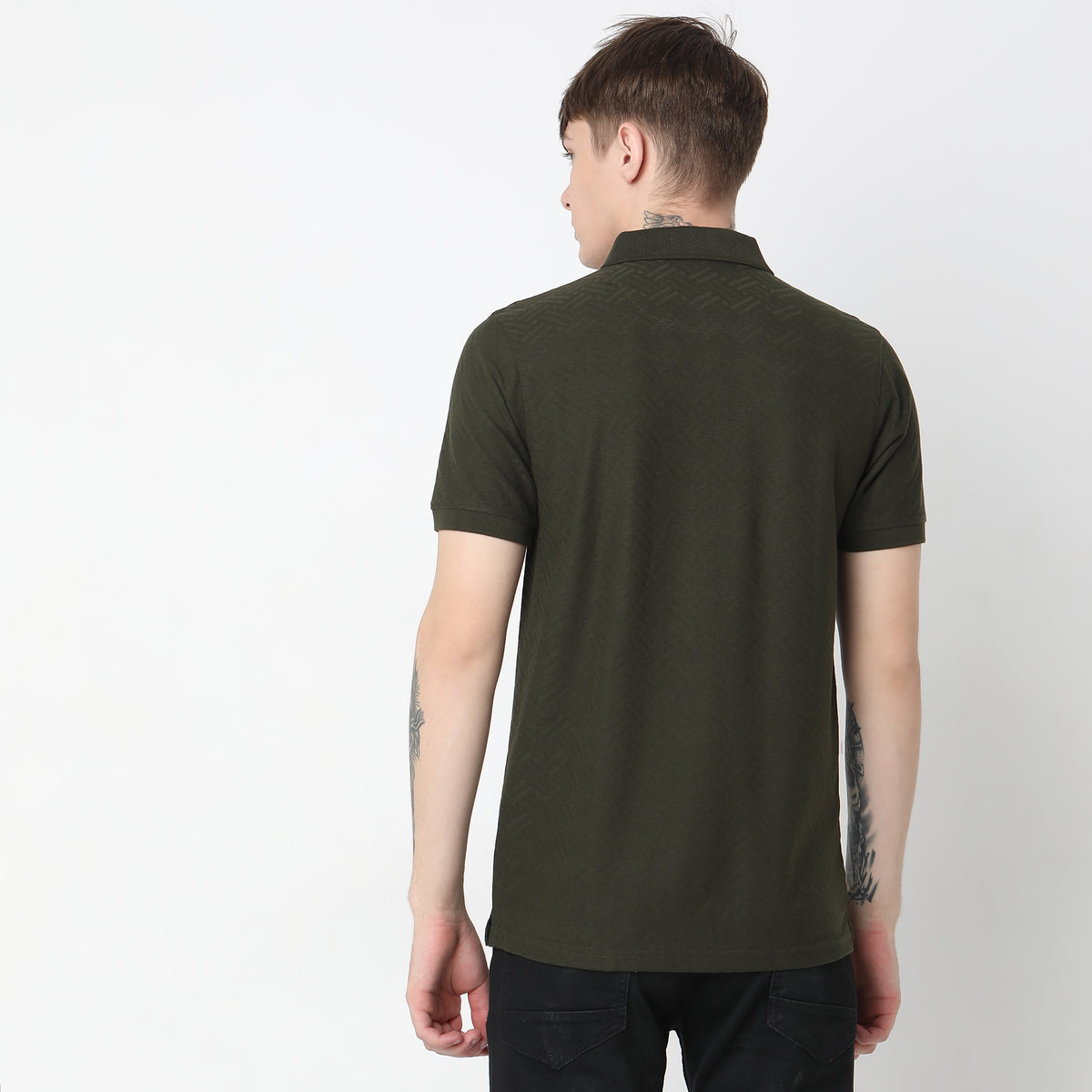 Regular Fit Structured T-Shirt