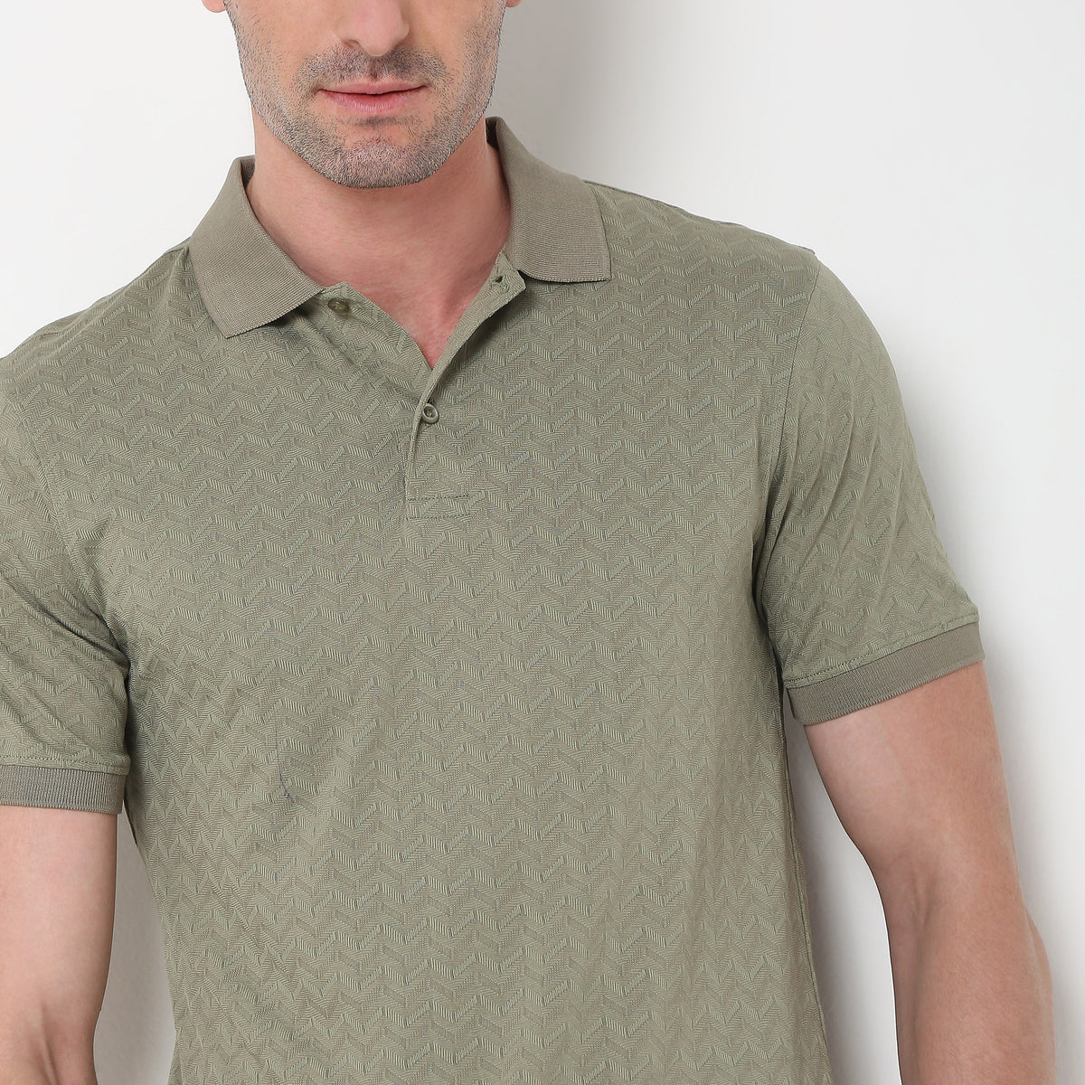 Regular Fit Structured Polo T-Shirt