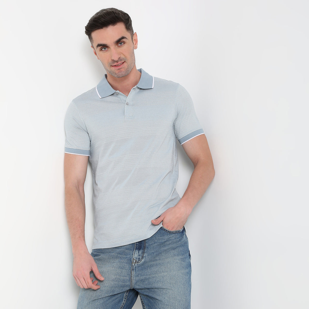 Regular Fit Structured T-Shirt