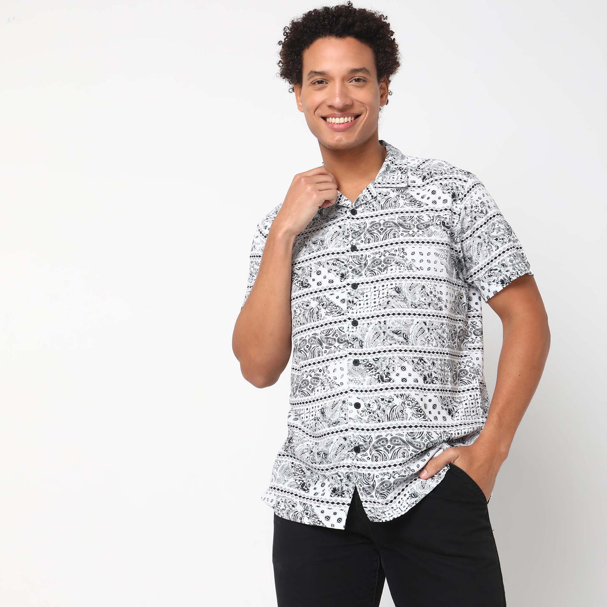 Regular Fit Printed Shirt