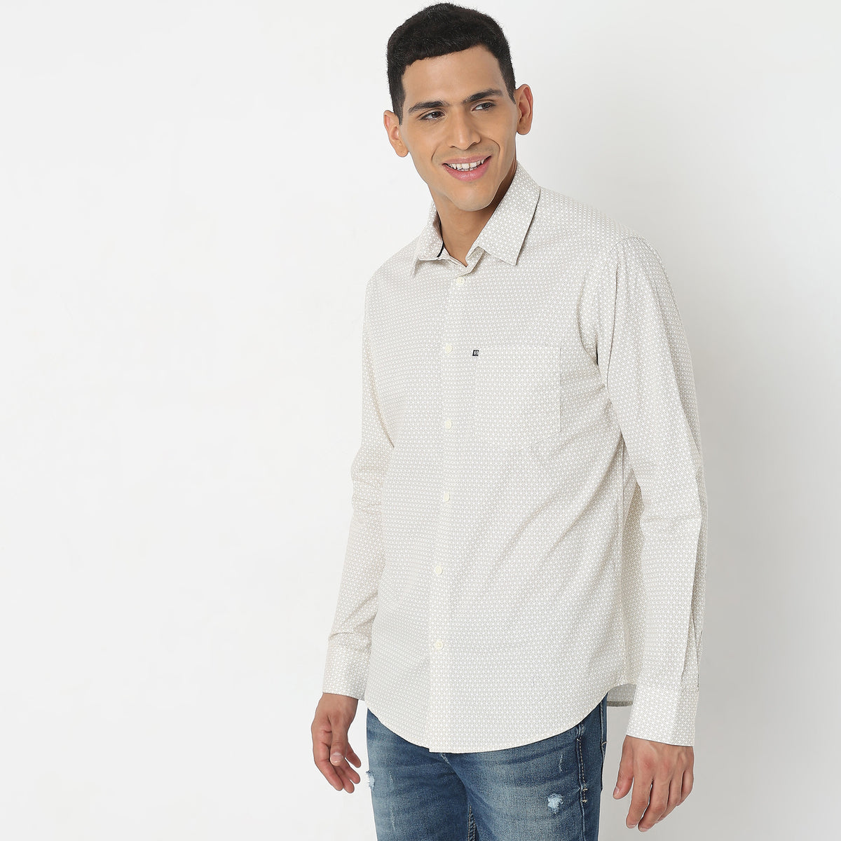 Regular Fit Printed Shirt