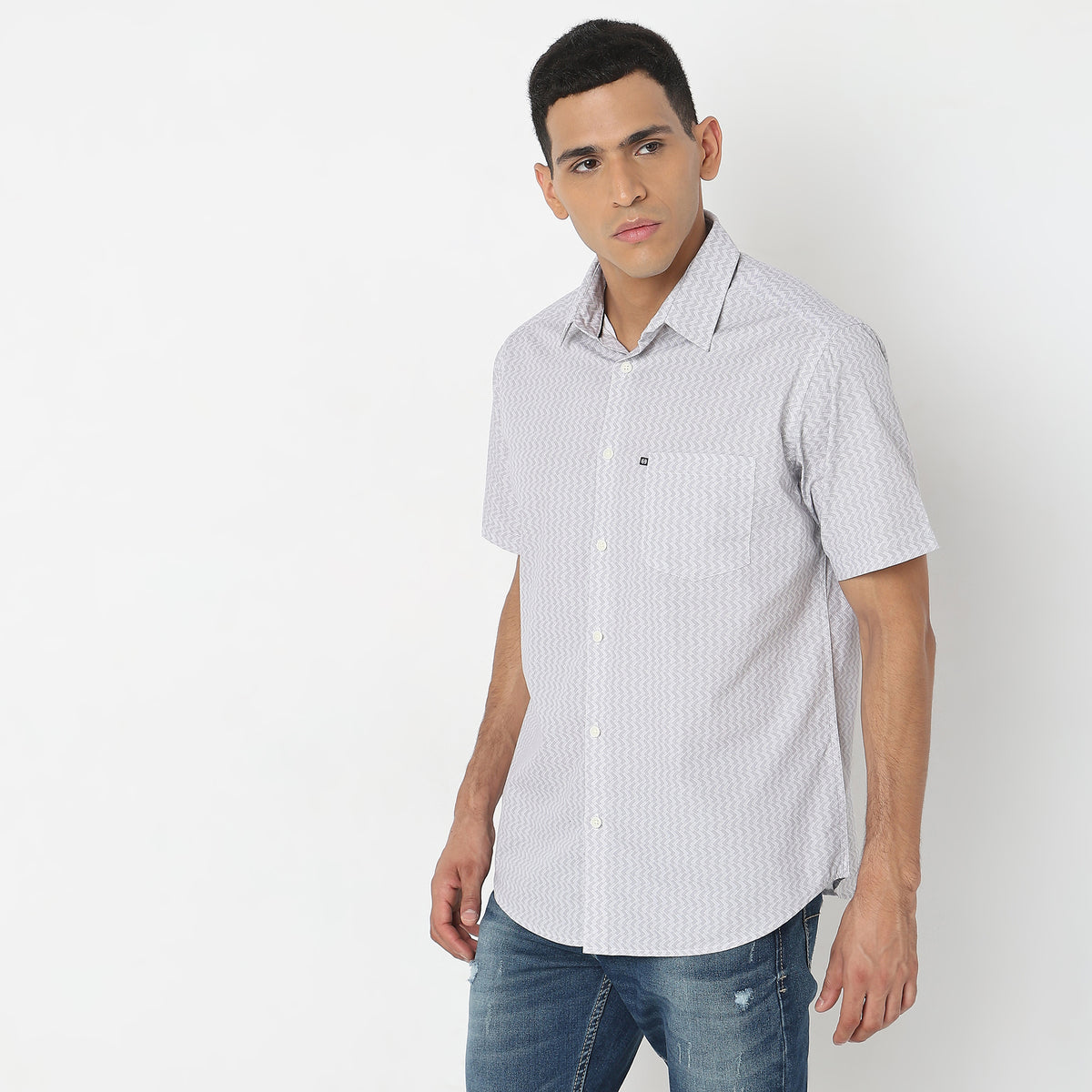 Regular Fit Printed Shirt