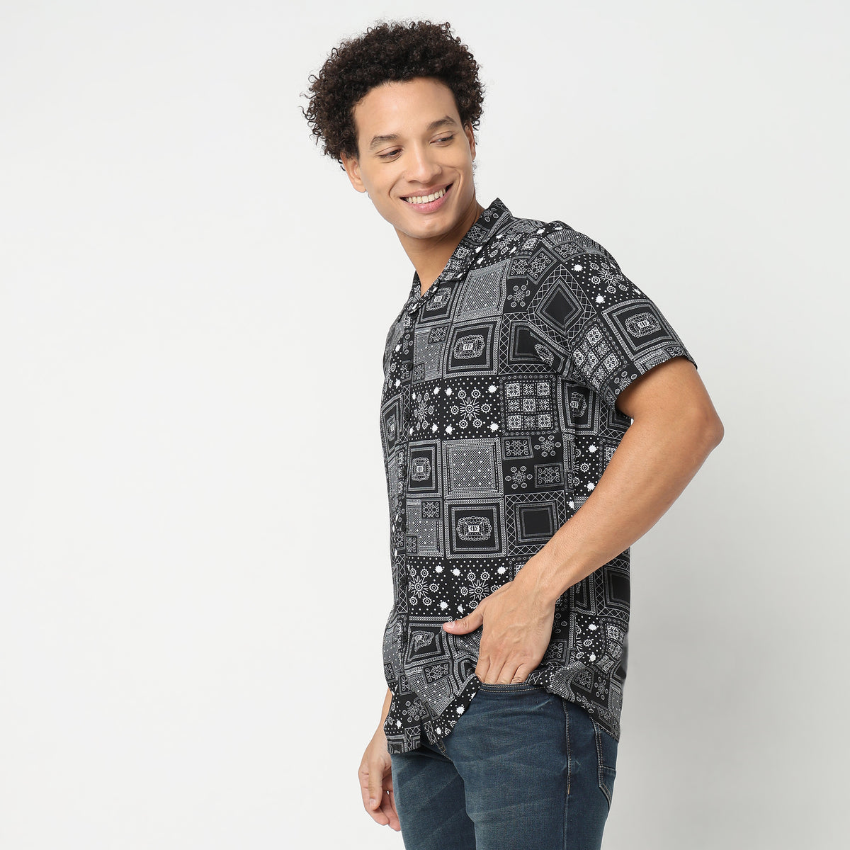 Regular Fit Printed Shirt