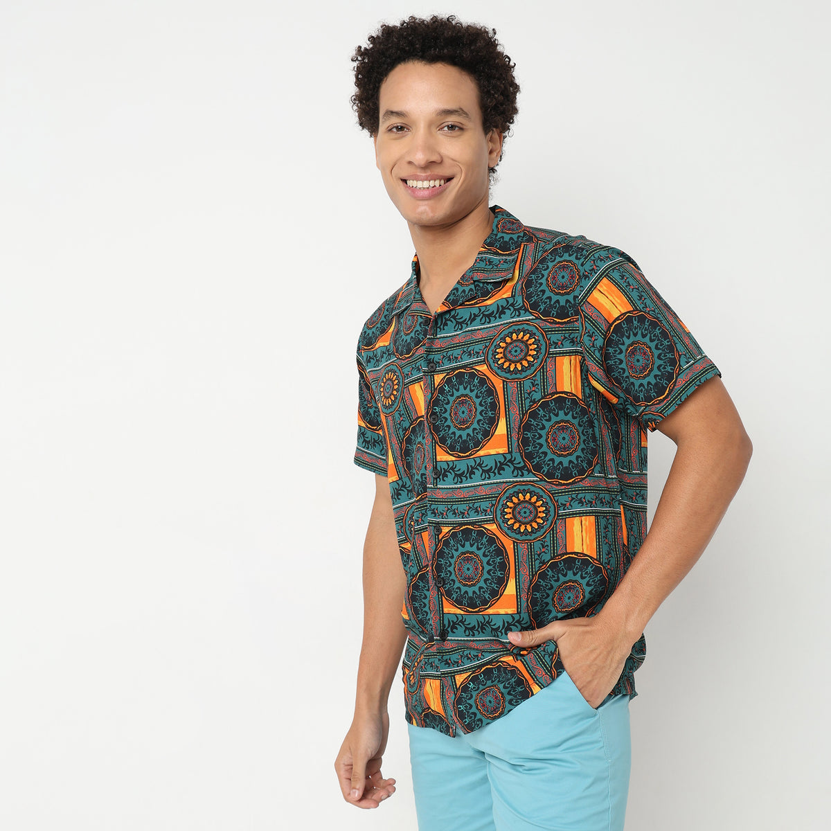 Regular Fit Printed Shirt