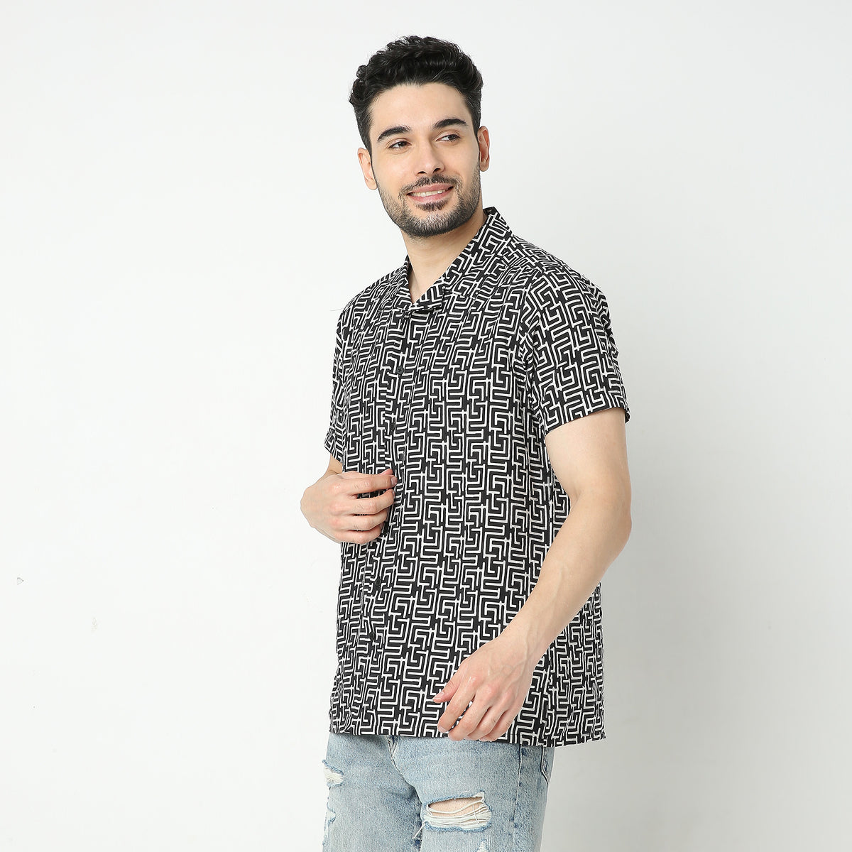 Regular Fit Printed Shirt