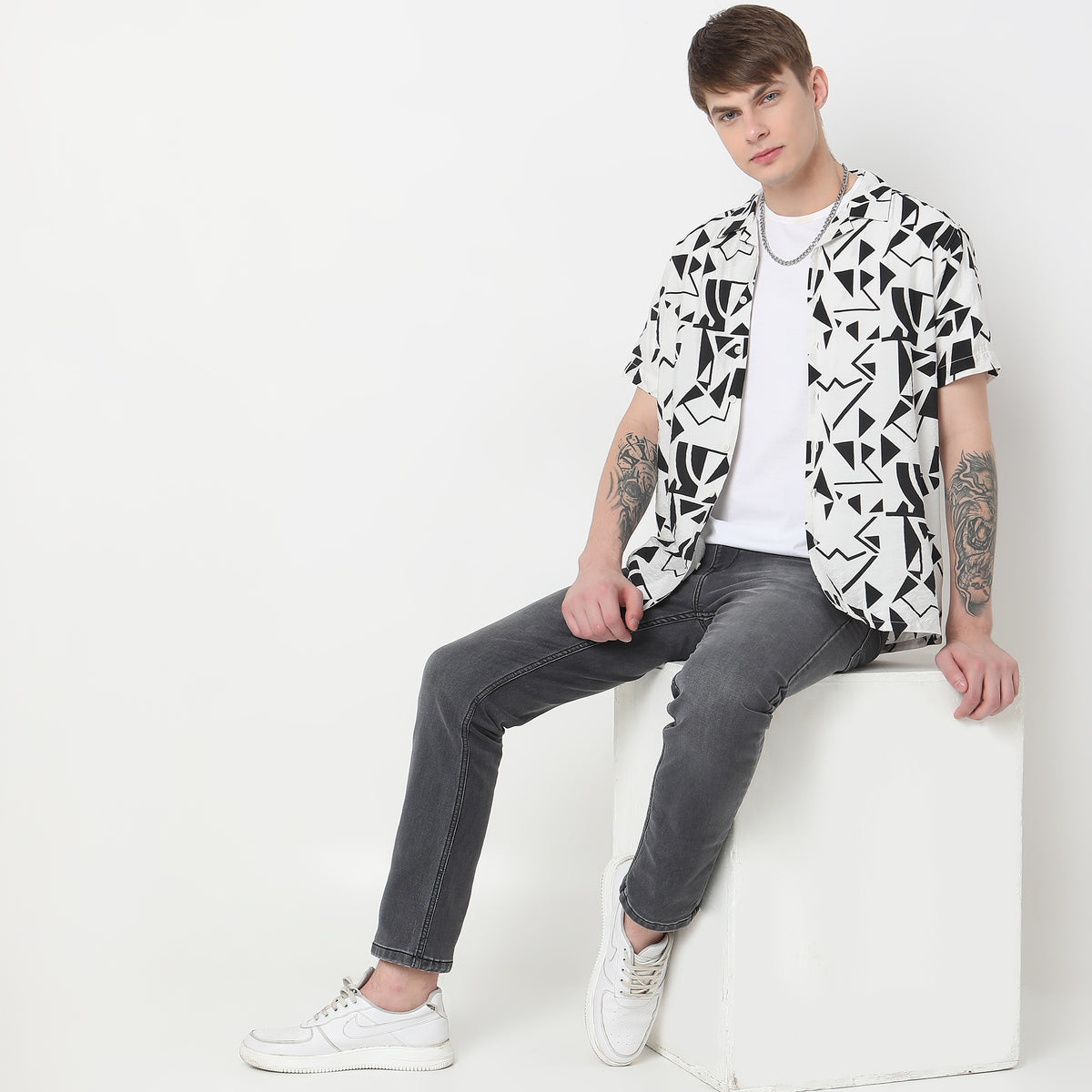 Regular Fit Printed Shirt