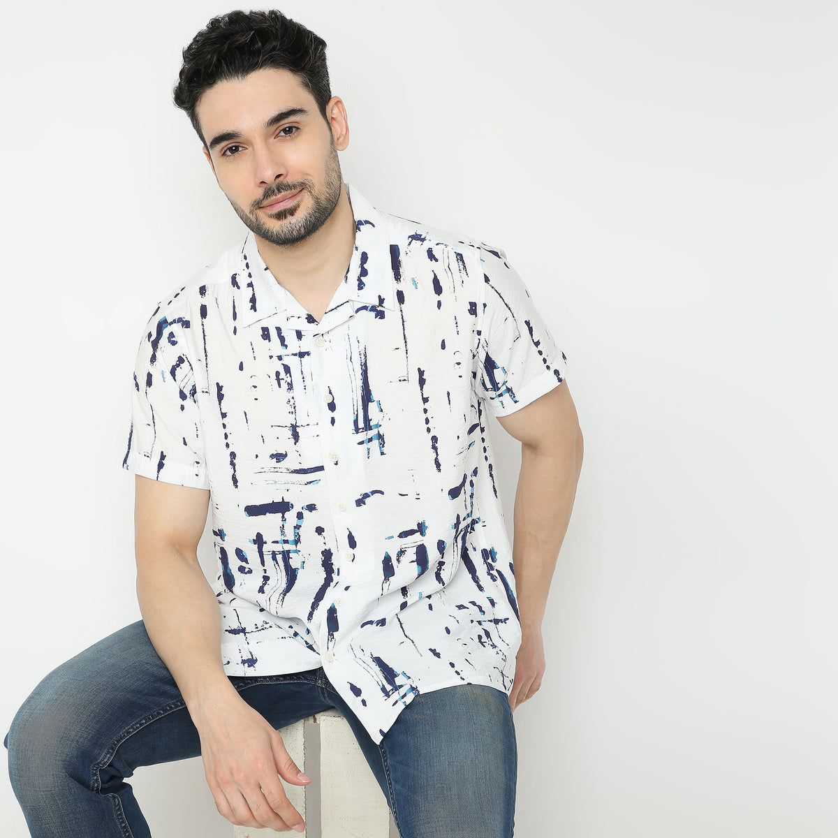 Regular Fit Printed Shirt