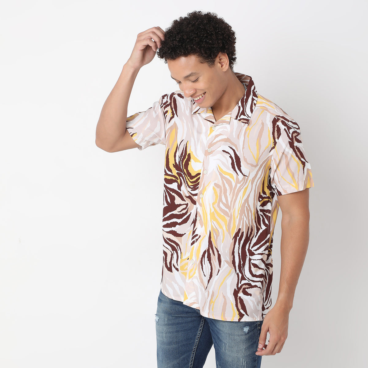 Regular Fit Printed Shirt