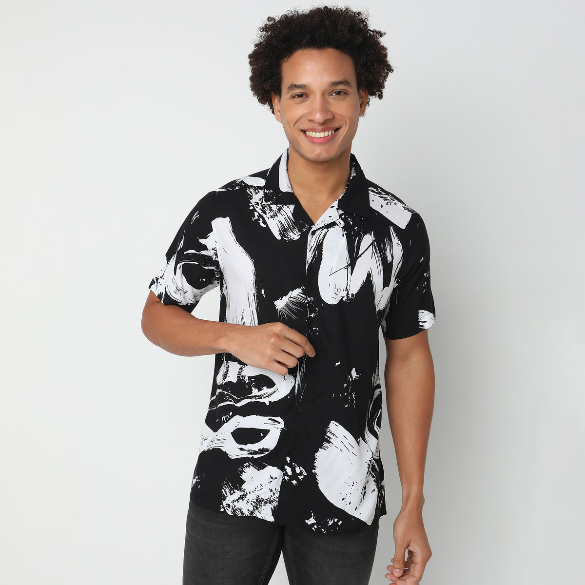 Regular Fit Printed Shirt