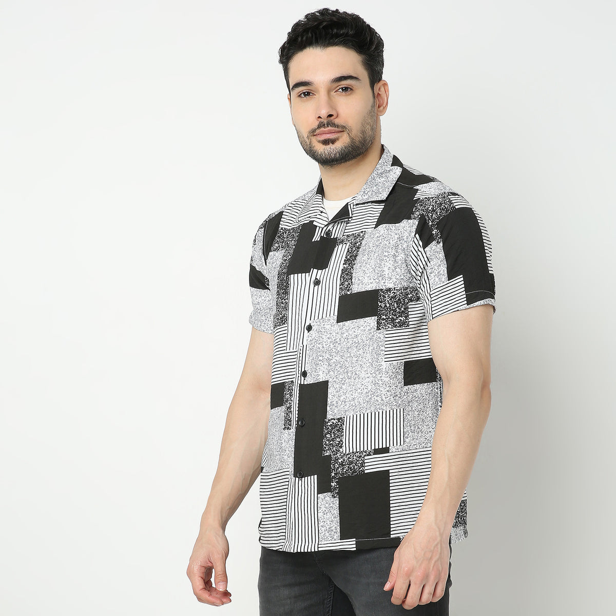 Regular Fit Printed Shirt