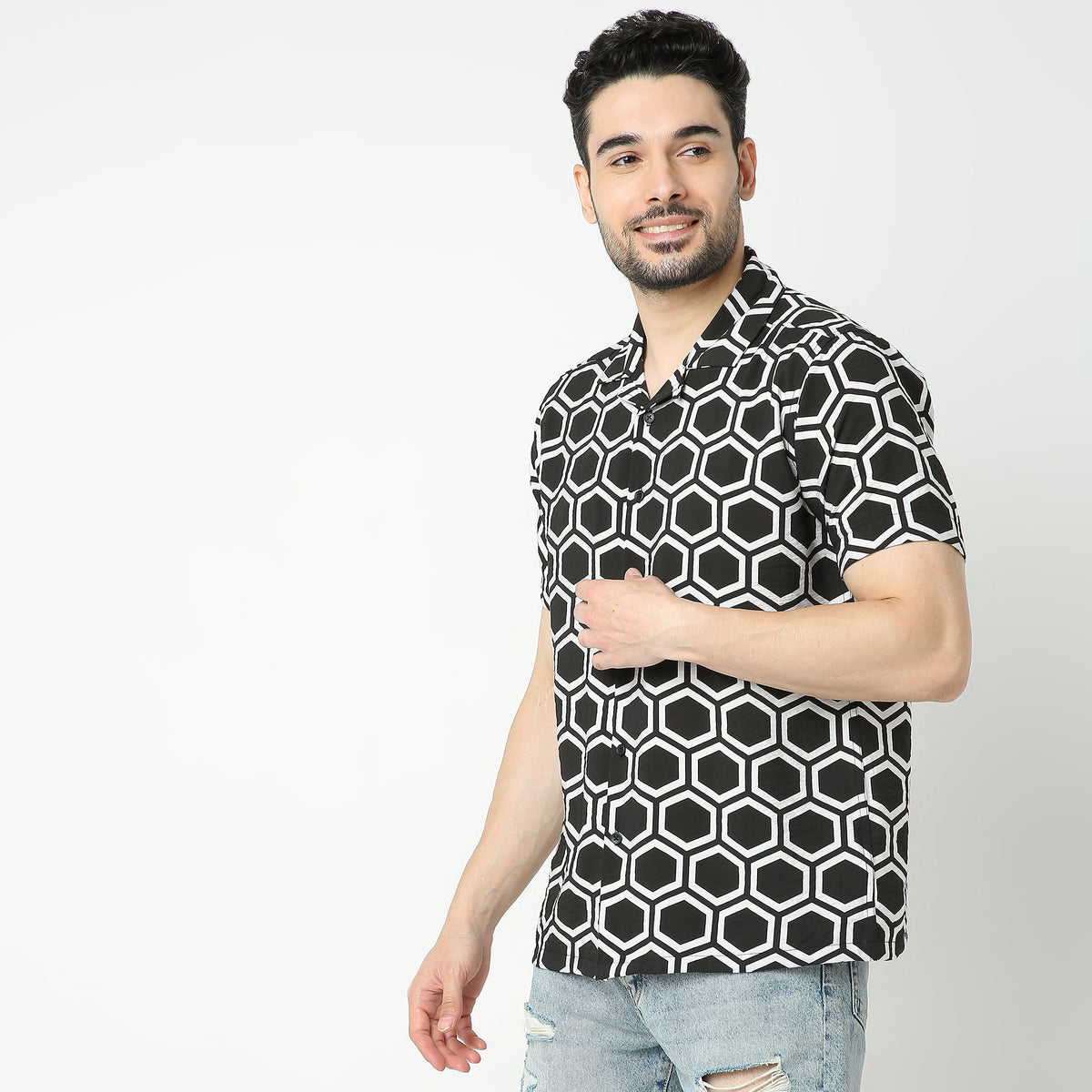 Regular Fit Printed Shirt