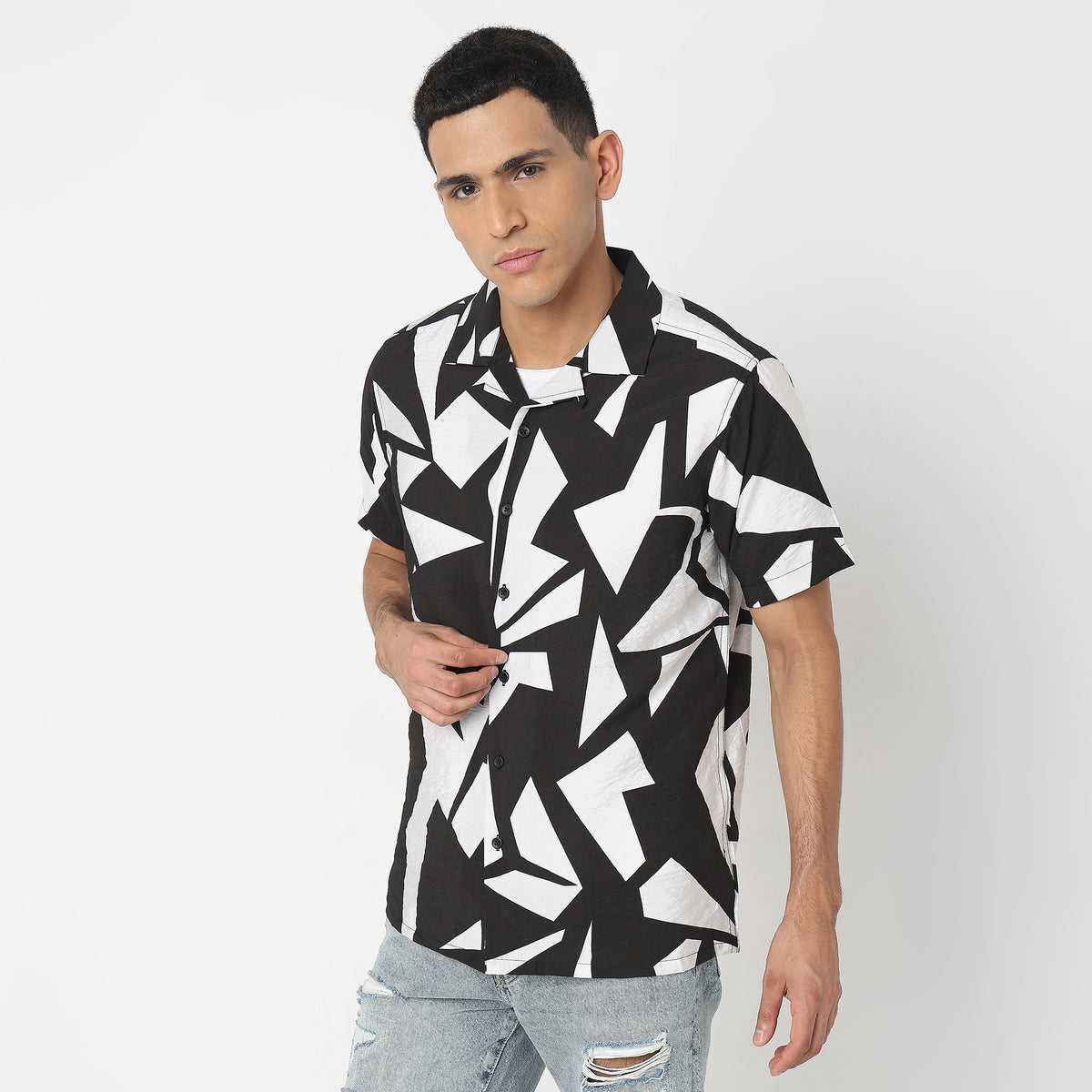 Regular Fit Printed Shirt